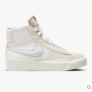 Nike Blazer Mid Victory Sneakers in White and Cream